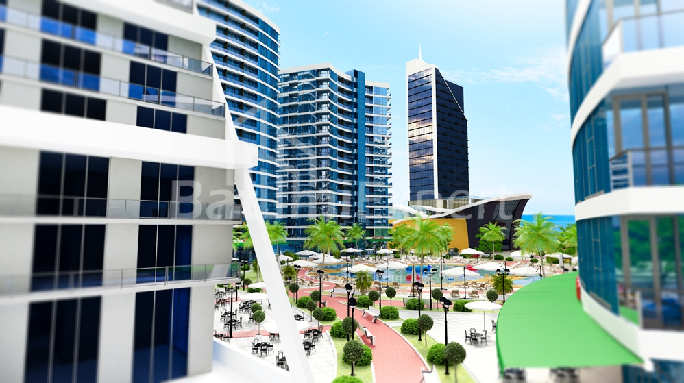 在建目标房产 55.8 平方米的公寓 - 莱赫和玛丽亚·卡钦斯基, Batumi, 佐治亚州。