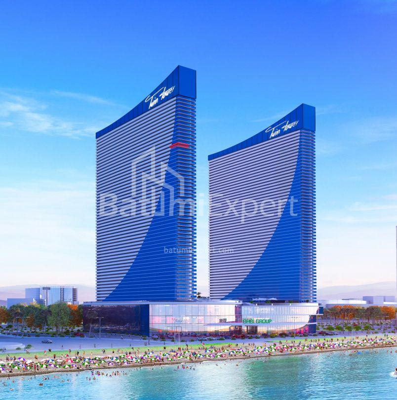 公寓 79 平方米的公寓 - 治安官 Khimshiashvili, Batumi, 佐治亚州。