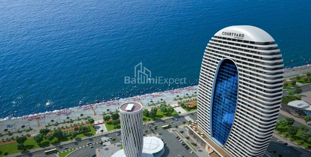 公寓 33 平方米的公寓 - 治安官 Khimshiashvili, Batumi, 佐治亚州。