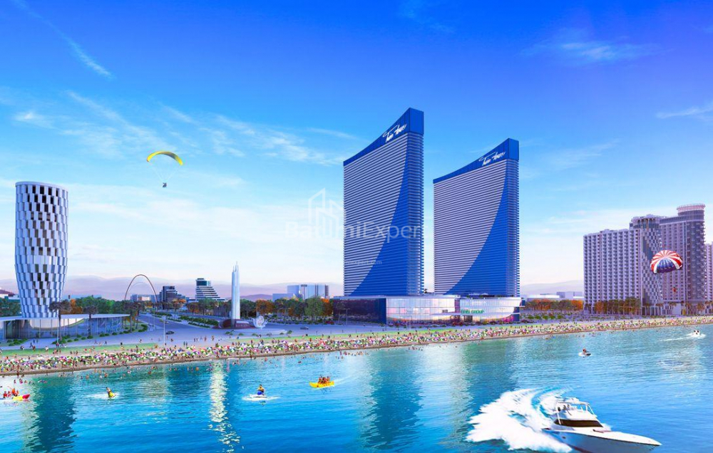 公寓 26 平方米的公寓 - 治安官 Khimshiashvili, Batumi, 佐治亚州。