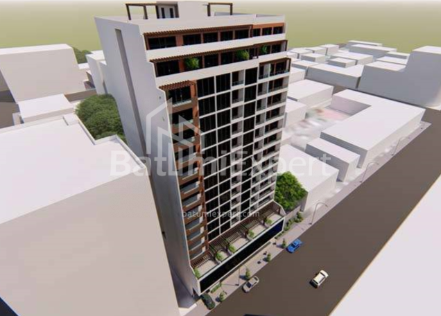 在建目标房产 70.7 平方米的公寓 - 凯达拉·阿巴希泽, Batumi, 佐治亚州。
