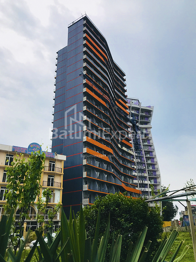 公寓 33 平方米的公寓 - 沙尔瓦·伊纳萨里泽, Batumi, 佐治亚州。
