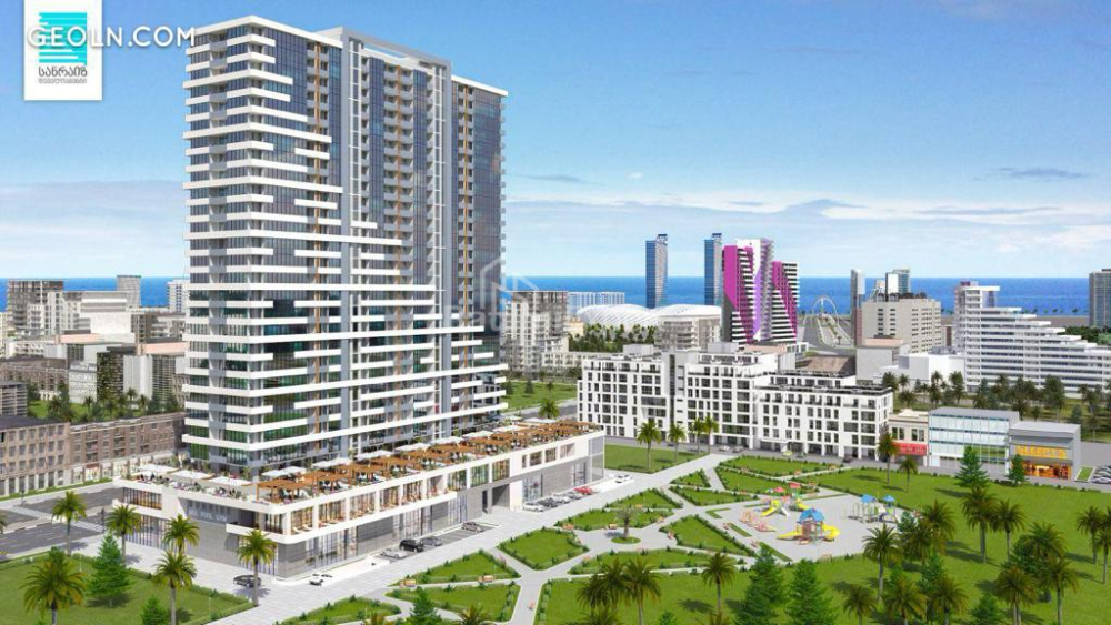 公寓 46.3 平方米的公寓 - Zhiuli Shartava, 巴统, 佐治亚州。
