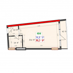 公寓 1-комн 34.8 m² - 莱赫和玛丽亚·卡钦斯基, Batumi