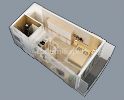 公寓 1-комн 34.8 m² - 莱赫和玛丽亚·卡钦斯基, Batumi