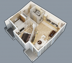 在建目标房产 2-комн 55.8 m² - 莱赫和玛丽亚·卡钦斯基, Batumi