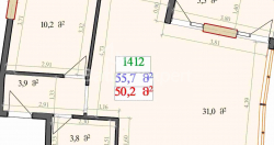 在建目标房产 2-комн 55.7 m² - 莱赫和玛丽亚·卡钦斯基, Batumi