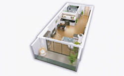 公寓 1-комн 41.7 m² - 英雄巷, Batumi
