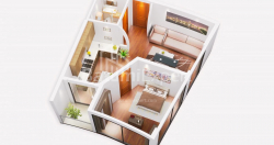 公寓 2-комн 59.4 m² - 英雄巷, Batumi