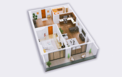 公寓 1-комн 57.1 m² - 英雄巷, Batumi