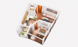 公寓 1-комн 43.2 m² - 英雄巷, Batumi