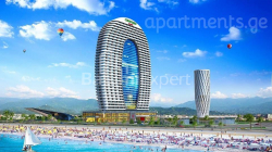 公寓 52 平方米的公寓 - 治安官 Khimshiashvili, Batumi, 佐治亚州。
