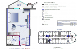 公寓 1-комн 32 m² - 治安官 Khimshiashvili, Batumi