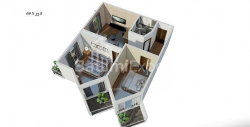 公寓 3-комн 69 m² - 尤里耶夫斯卡娅, Batumi
