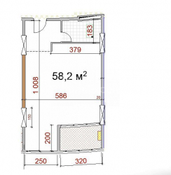 公寓 2-комн 58 m² - 尤里耶夫斯卡娅, Batumi