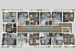 公寓 1-комн 41 m² - 尤里耶夫斯卡娅, Batumi