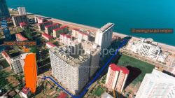 公寓 33.1 平方米的公寓 - 沙尔瓦·伊纳萨里泽, Batumi, 佐治亚州。