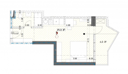 在建目标房产 31.6 平方米的公寓 - 格里戈拉·洛基帕尼泽, 巴统, 佐治亚州。