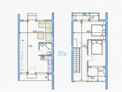 私宅 3-комн 80 m² - 机场高速, Batumi