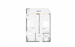 公寓 2-комн 58.8 m² - 凯达拉·阿巴希泽, Batumi