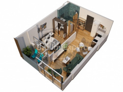 公寓 2-комн 47 m² - Zhiuli Shartava, Batumi